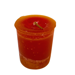 Cinnamon (Brown) - Crystal Journey Votive Candle