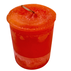 Joy (Tangerine Orange) - Crystal Journey Votive Candle
