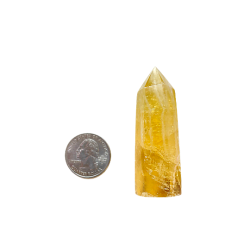 Yellow Fluorite Point