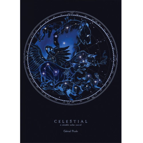 Celestial A Colorable Zodiac Journal 