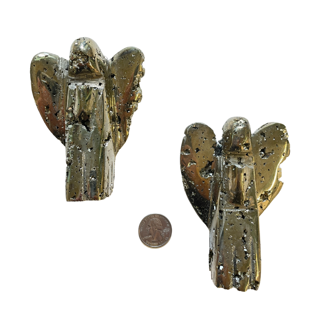 Pyrite Angel Large