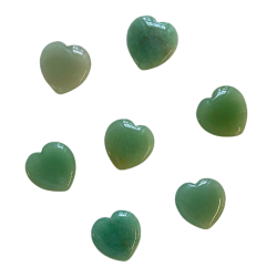 Green Aventurine Heart 1 inch