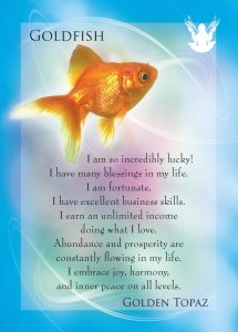 Goldfish and Golden Topaz