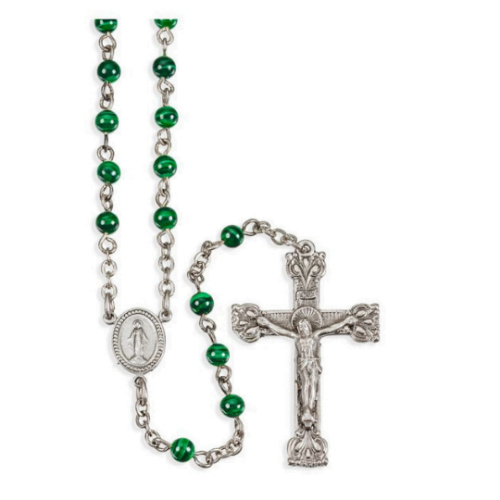 Malachite Rosary Beads