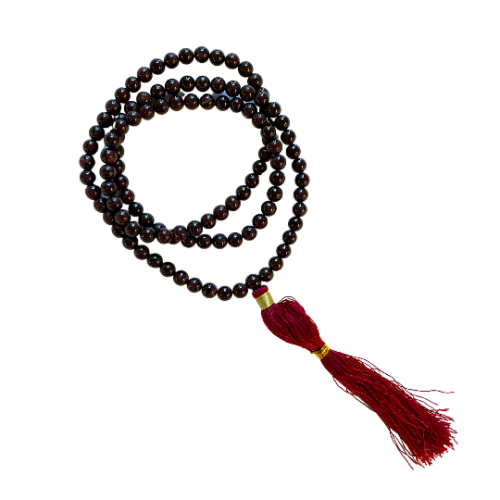 Garnet Mala Beads 8mm