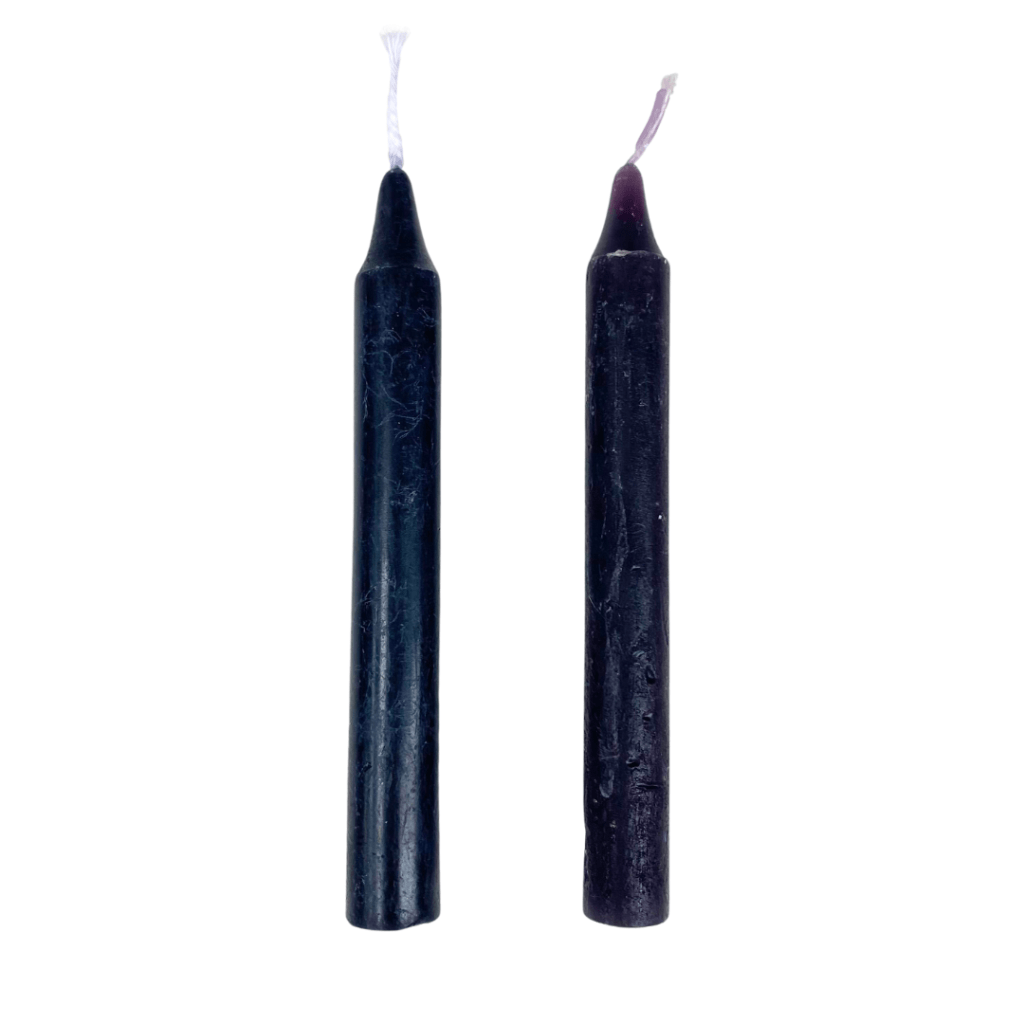 Black Chime Taper Candle 4
