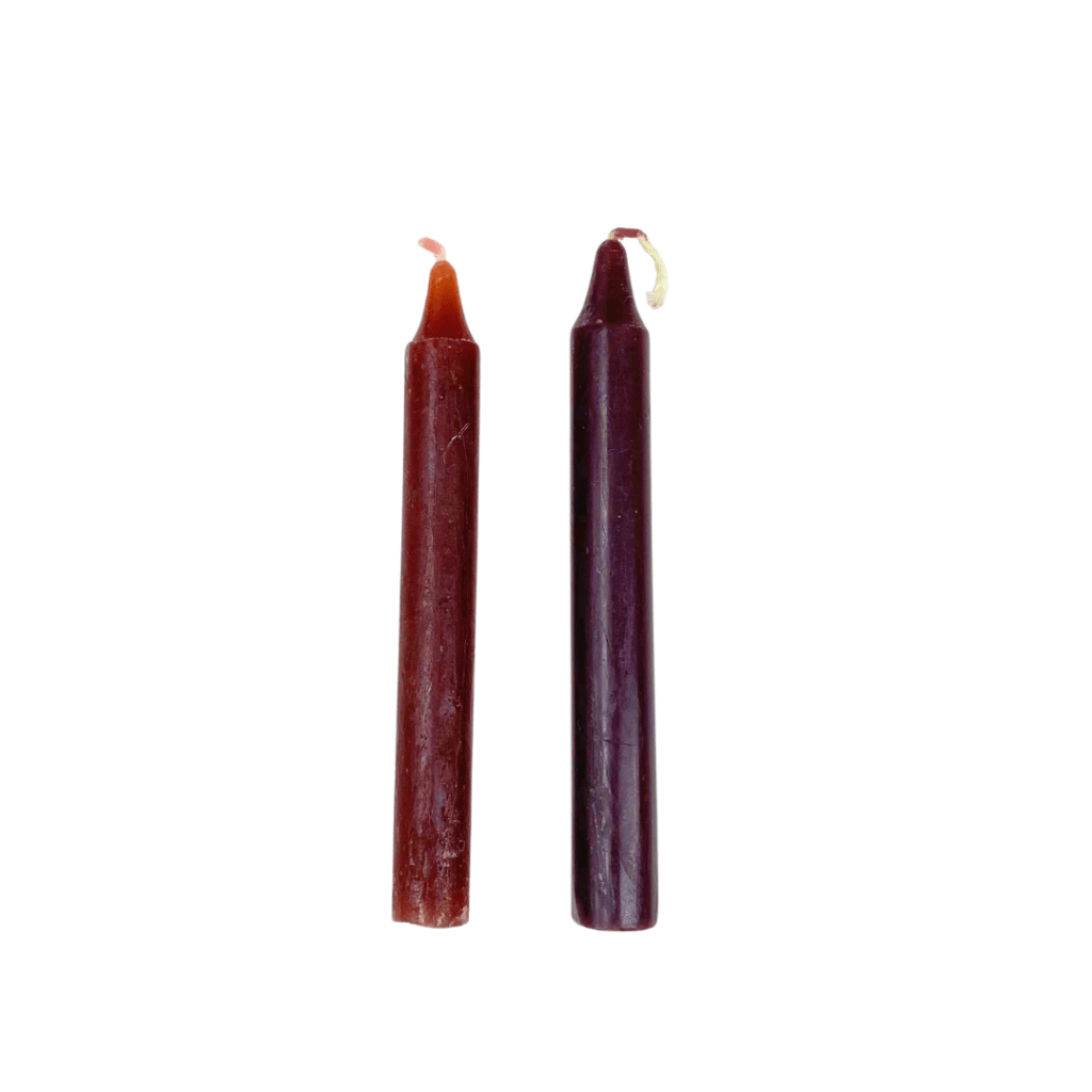 Brown Chime Taper Candle 4
