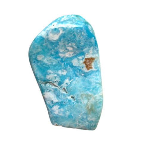 Caribbean Blue Calcite Free Form A