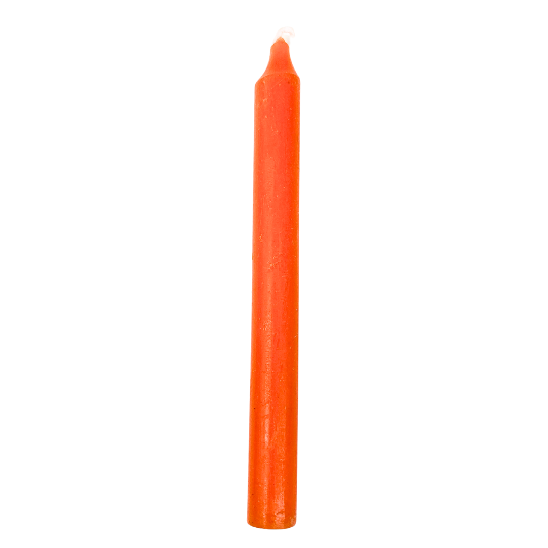 Orange Chime Taper Candle 5