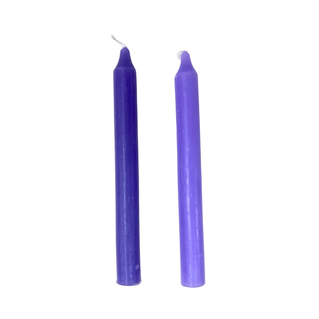 Purple Chime Taper Candle 5