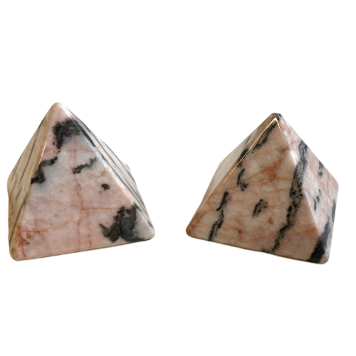 Pink Zebra Jasper Pyramid