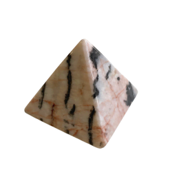 pink zebra jasper pyramid A