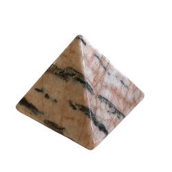 pink zebra jasper pyramid B
