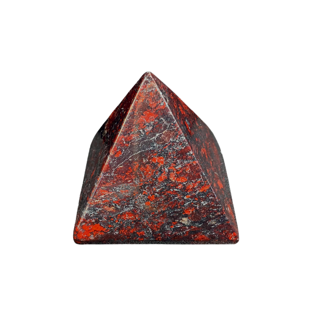Red Jasper Pyramid