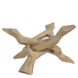 natural sphere stand