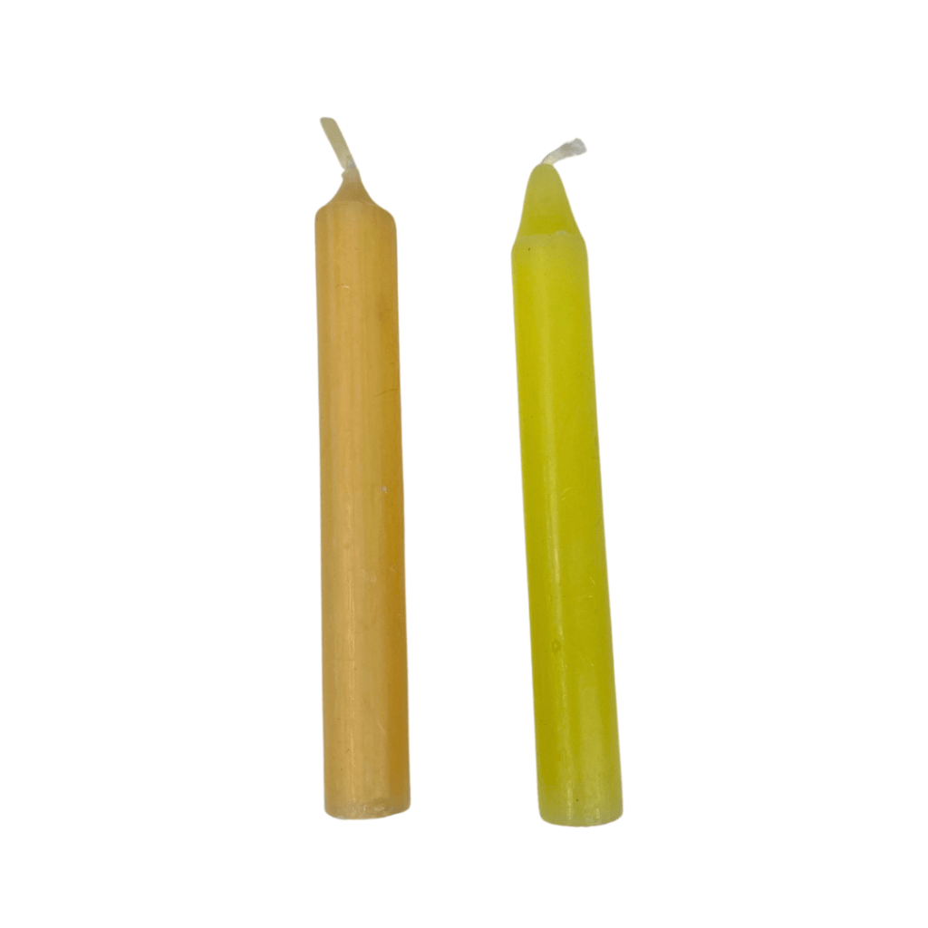 Yellow Chime Taper Candle 4