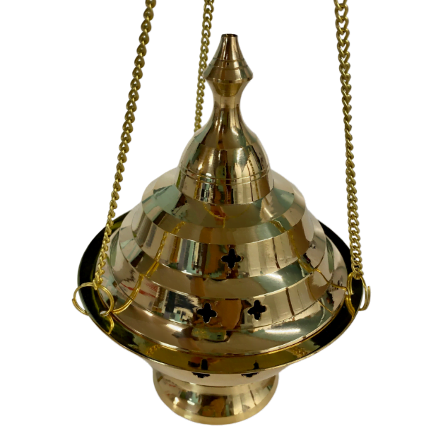 Hanging Brass Incense Burner