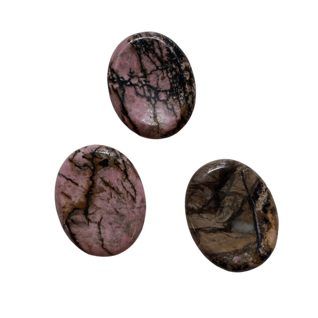 Rhodonite Worry Stone - Image 2