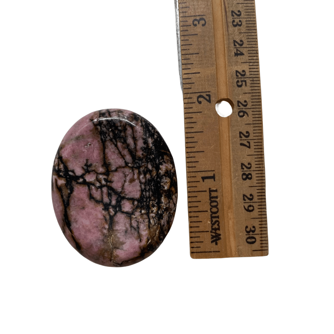 Rhodonite Worry Stone - Image 3