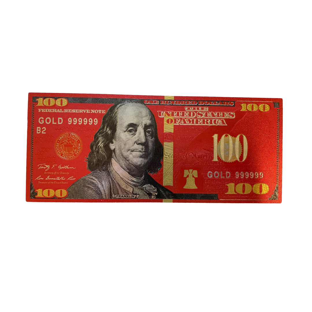 Redcolored 100 Prosperity Bill to increase wealth