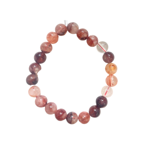 Himalayan Red Fire Quartz Bracelet 8mm