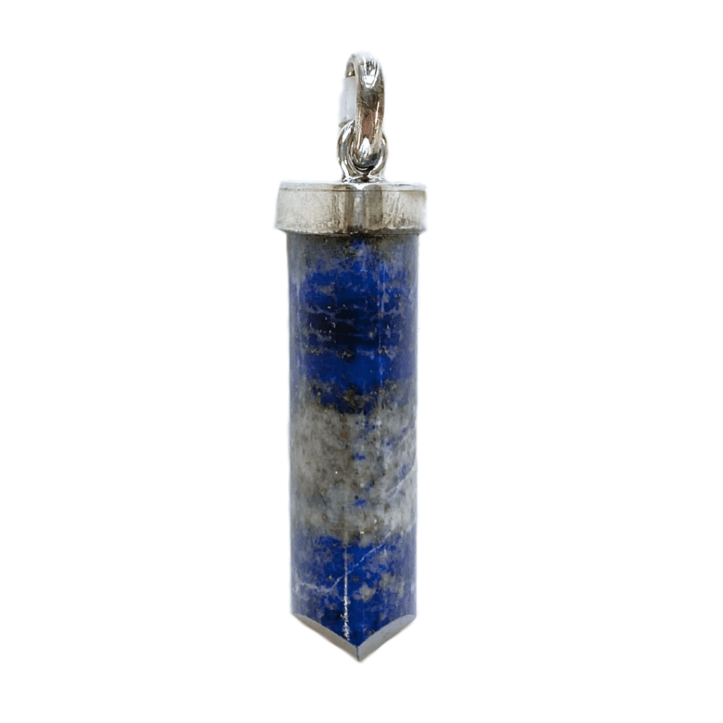 lapis lazuli point pendant