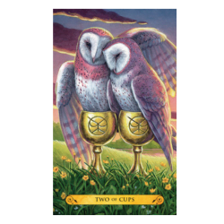 tarot of the owls sample card 1
