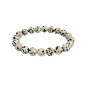 Dalmatian Jasper Bracelet 8mm