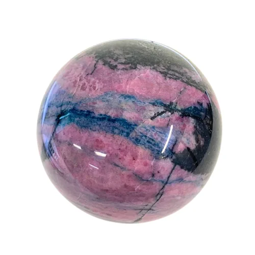 Large Rhodonite Sphere