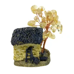 Fairy cottage with citrine tree 2
