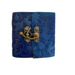 Blue Embossed Journal 3 x 3